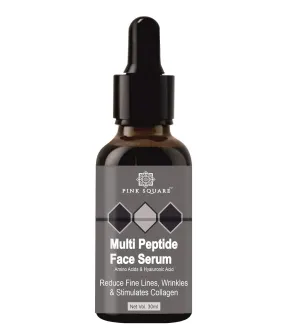 Pink Square Multi Face Serum for Ageless Younger Skin | Collagen Boosting, Hydrating & Overnight Repair Serum | For Men & Women (30ML) Pack of 1