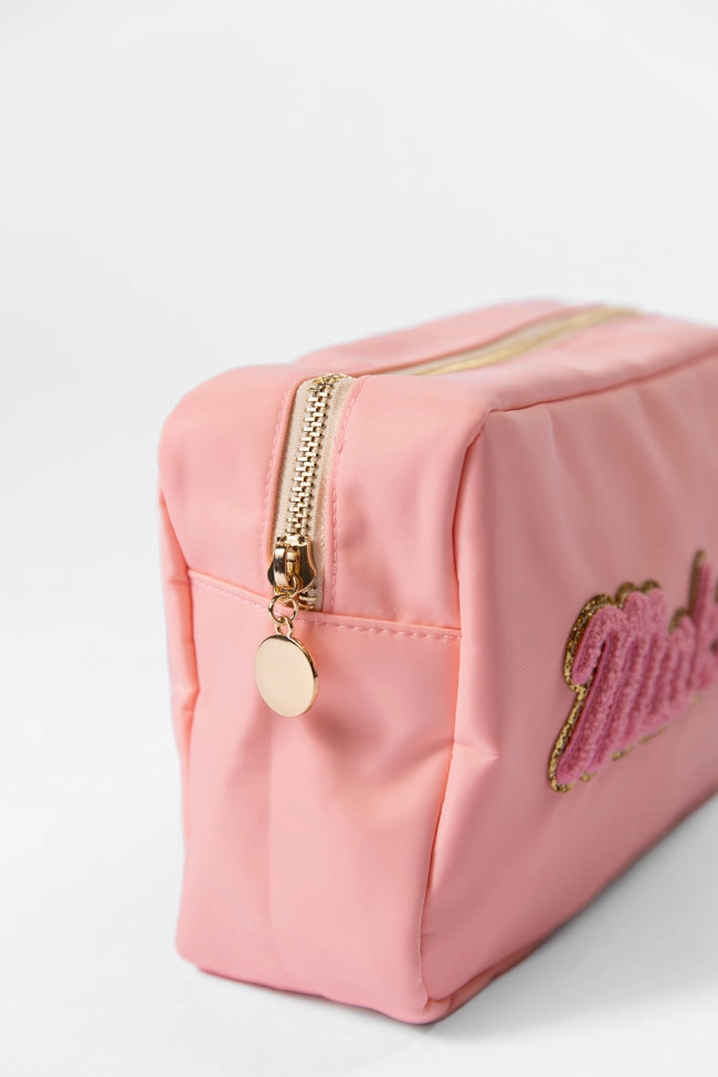Pink "Makeup" Travel Pouch SALE