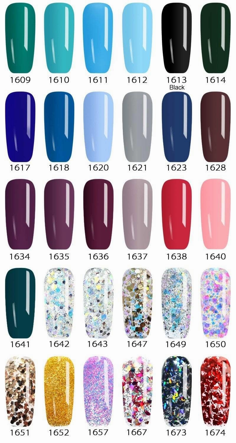 Premium Pure Color Nail Polish Gel