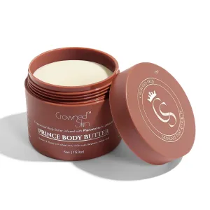 Prince Cologned Body Butter | Oceanic & Woody Scent | Blended with White Musk & Bergamot | Infused with Organic Shea & Mango Butters | Moisturizing Formula with All-Day Fragrance | 5oz