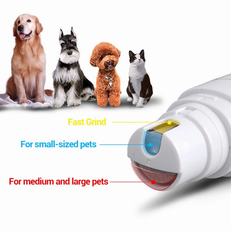 Professional Paws Grinder Clipper Pet Nail Care Tool