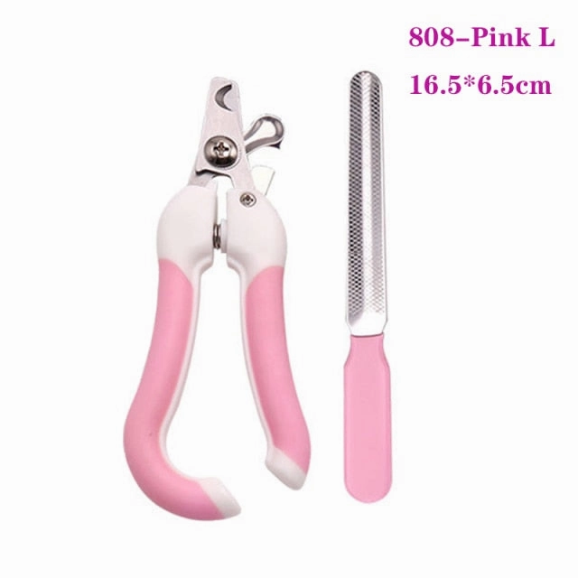 Professional Pet Cat Dog Nail Clipper Cutter With Sickle Stainless Steel Grooming Scissors Clippers for Pet Claws Dog Supplies