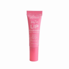 pürlisse Juicy Tint Moisturizing Tinted Lip Balm for Women - Hydrating Lip Treatment for Dry Cracked Lips - Enriched with Shea Butter & Jojoba Oil for Plumper Soft Lips - Pink Shine (.38 oz)