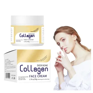Qanzire Deer Bone Collagen Cream, Qanzire Deer Bone Collagen Face Cream, Qanzre Wrinkle Removal Face Cream, Qanzire Deer Bone Collagen Moisturizing Firming Face Cream (3)