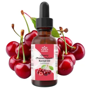 Relaxcation Cherry Kernel Oil 2 oz – Cold Pressed Natural Oil for Face, Hair, Nails & Body | Lightweight Carrier Extract for Glow, Massage, Cuticle & Scalp Care | Vegan, Hexane-Free, Travel Size