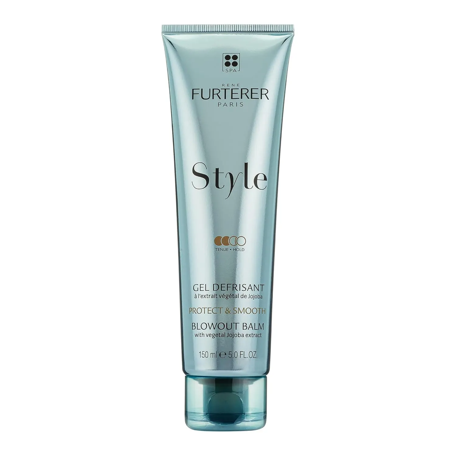 Rene Furterer STYLE Blow Out Balm - Reduces Drying Time & Protects Against Heat - WIth Moisturizing Jojoba Extract - All Hair Types - Vegan & Silicone-Free - 5.0 fl. oz