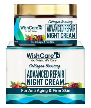 Repair Night Cream - With Retinol, Niacinamide, GrapeSeed, Sea Algae, Jojoba & Rosehip - For Anti-Aging, Skin Firming & Plumping Skin - 50 gm