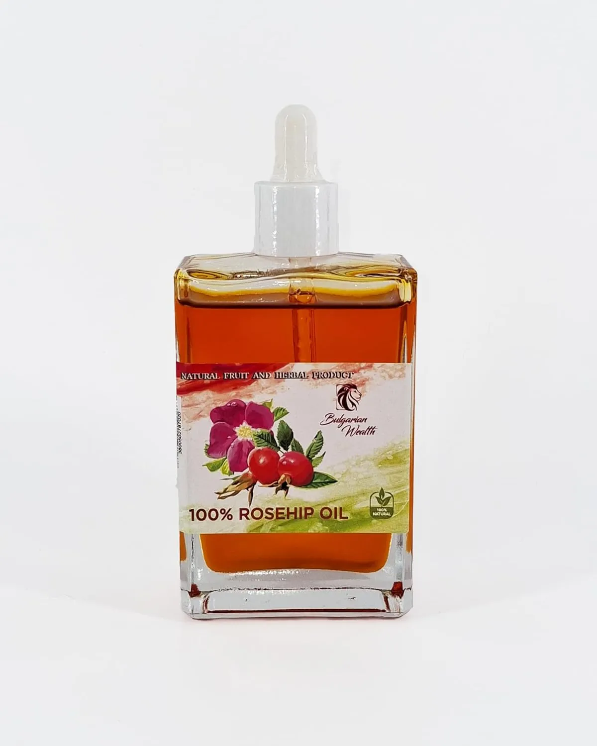 Rosehip Oil 100%, Natural Fruit and Herbal Product, 100 ml
