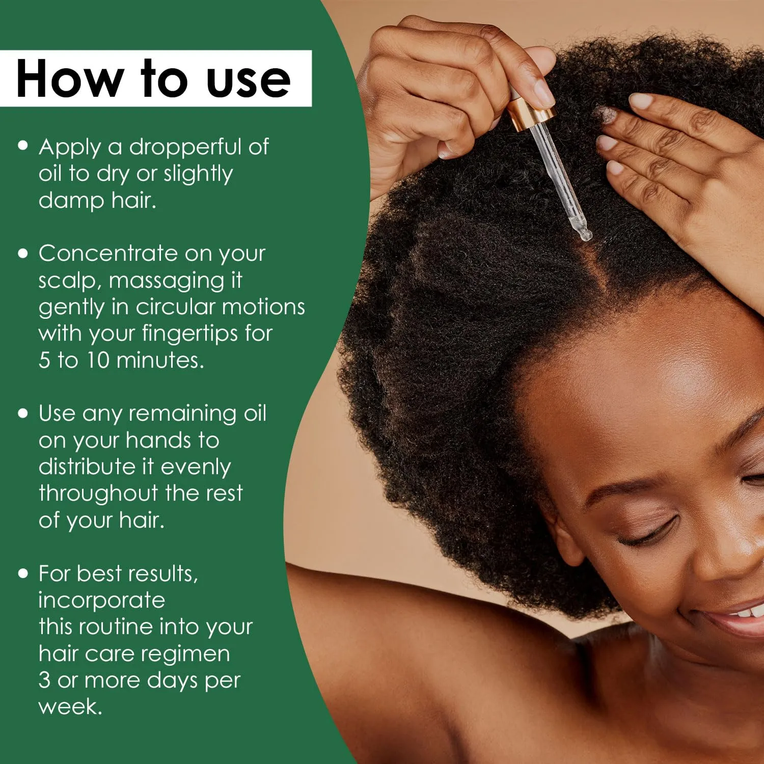 Seddy Hair Growth & Strengthening Oil with Caffeine, Rosemary, Castor, Biotin, Peppermint, Argan & Jojoba Oils - 1.7 Fl. Oz (Pack of 1)