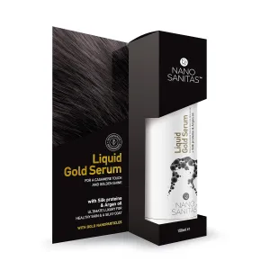 Silver Line Liquid Gold Serum with Silk Proteins, Argan Oil and 24k Gold
