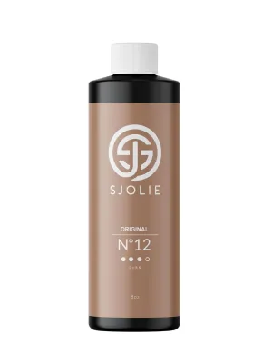 SJOLIE Spray Tan Solution - No. 12 - Dark Hydrating Tanning Spray | Sunless Tanner for a Rich Bronze, Long Lasting, All Natural Spray Tan (8oz)
