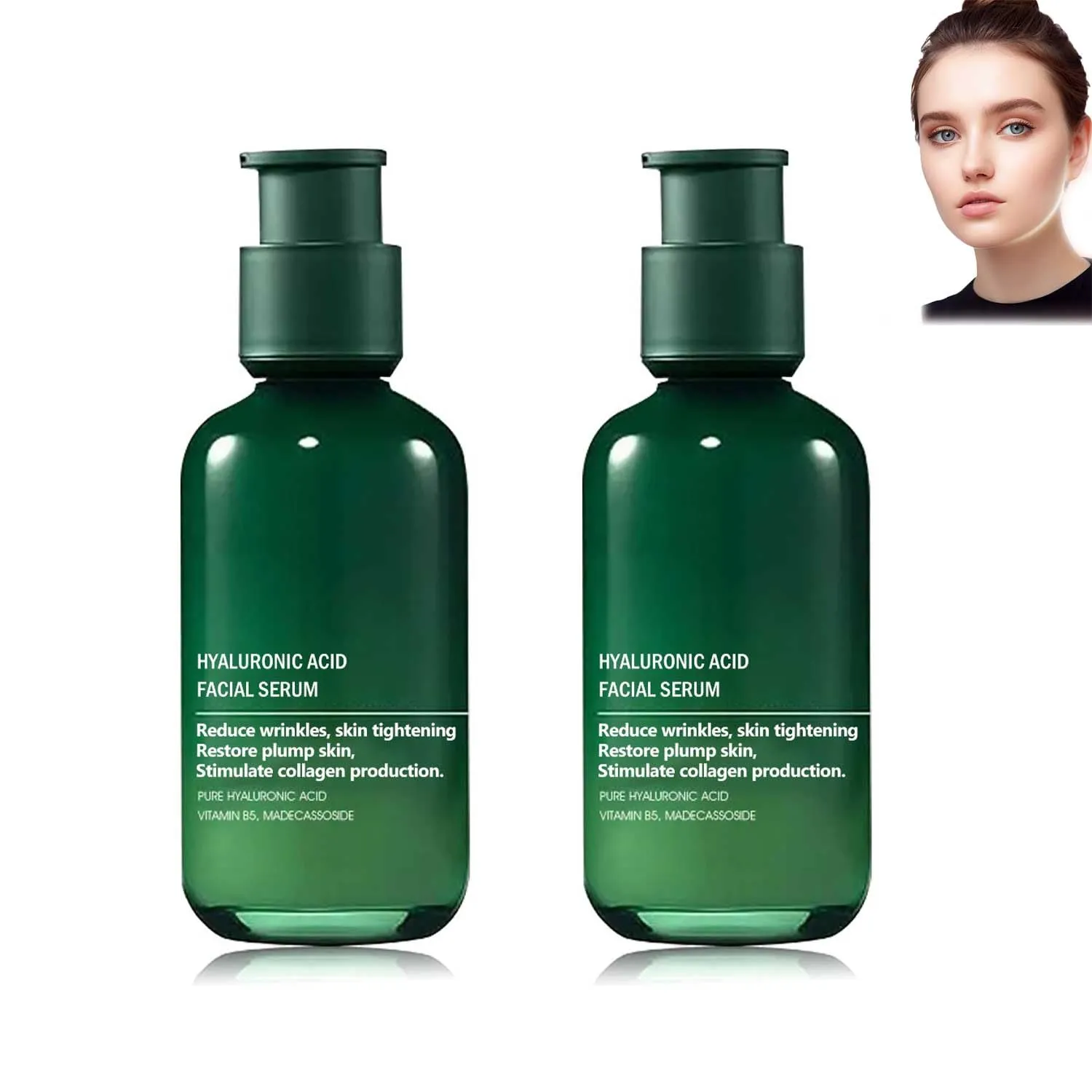 Skin Firming Rejuvenating Serum, Skin Firming Serum For Face And Neck, Hyaluronic Acid Facial Serum, Skin Lifting And Firming Facial Serum, Skin Firming Serum, For All Skin Types (2pcs)
