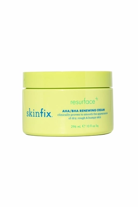 Skinfix Resurface  AHA/BHA Renewing Cream: Exfoliating Body Cream That Visibly Smooths Rough, Bumpy & Crepey Skin While Moisturizing With Shea Butter, Jojoba Oil & Glycerin, 10 Fl Oz