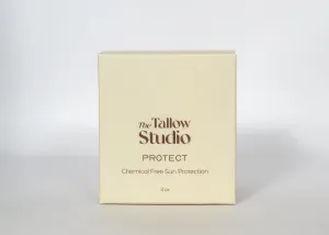Small Batch Tallow Sunscreen ~ SPF 30 | 100% Grass-Fed | Organic & Reef Safe | Anti-Aging (Frankincense) | 20% Non-Nano Zinc Oxide (4oz)