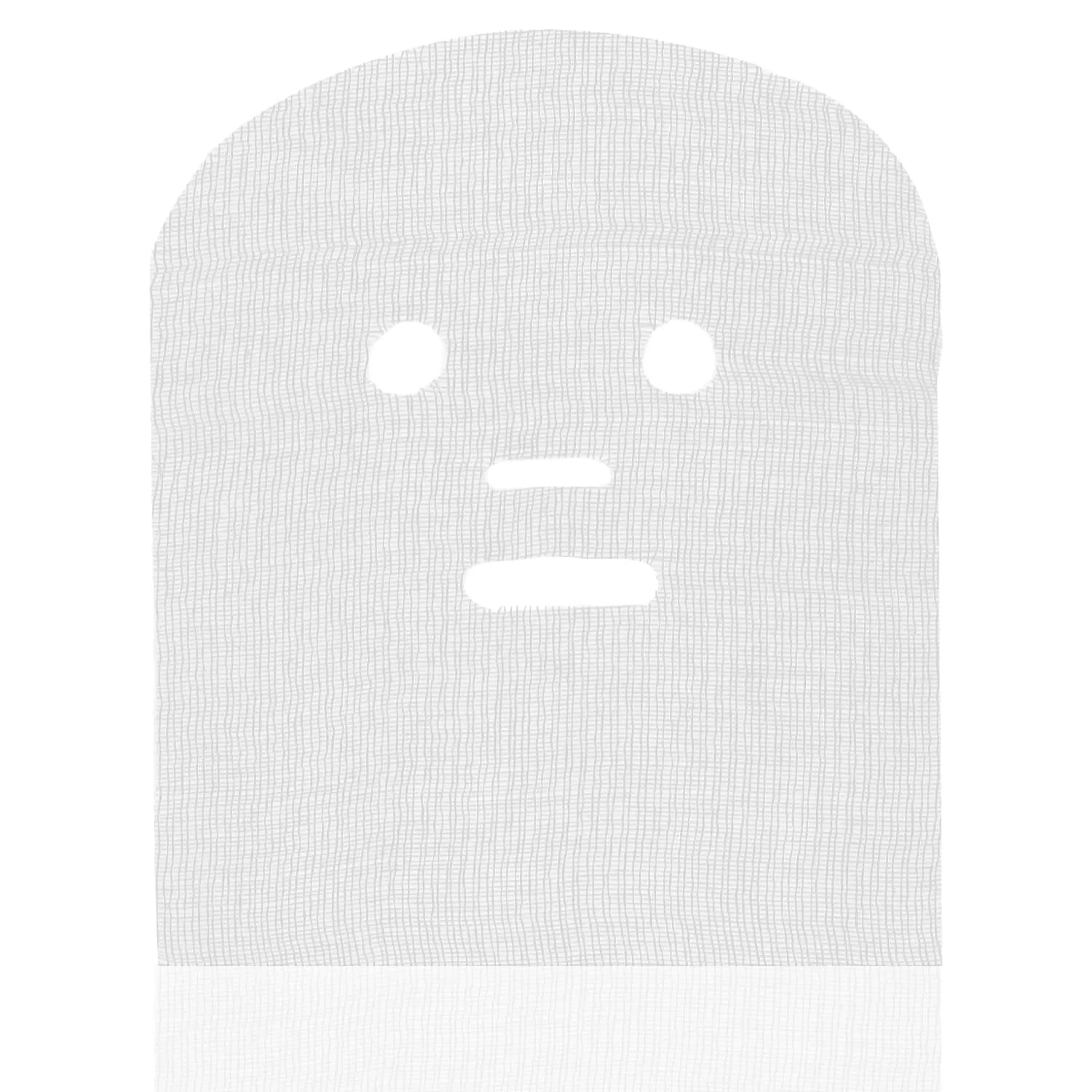 Soft High Frequency Gauze Face Pads - 200 Pack White Net Face Mask, Skin Care Mask Fiber Paper Sheet for Women Girls Beauty Salons Home Facial Natural Spa DIY (10.8 x 11.8 inches)