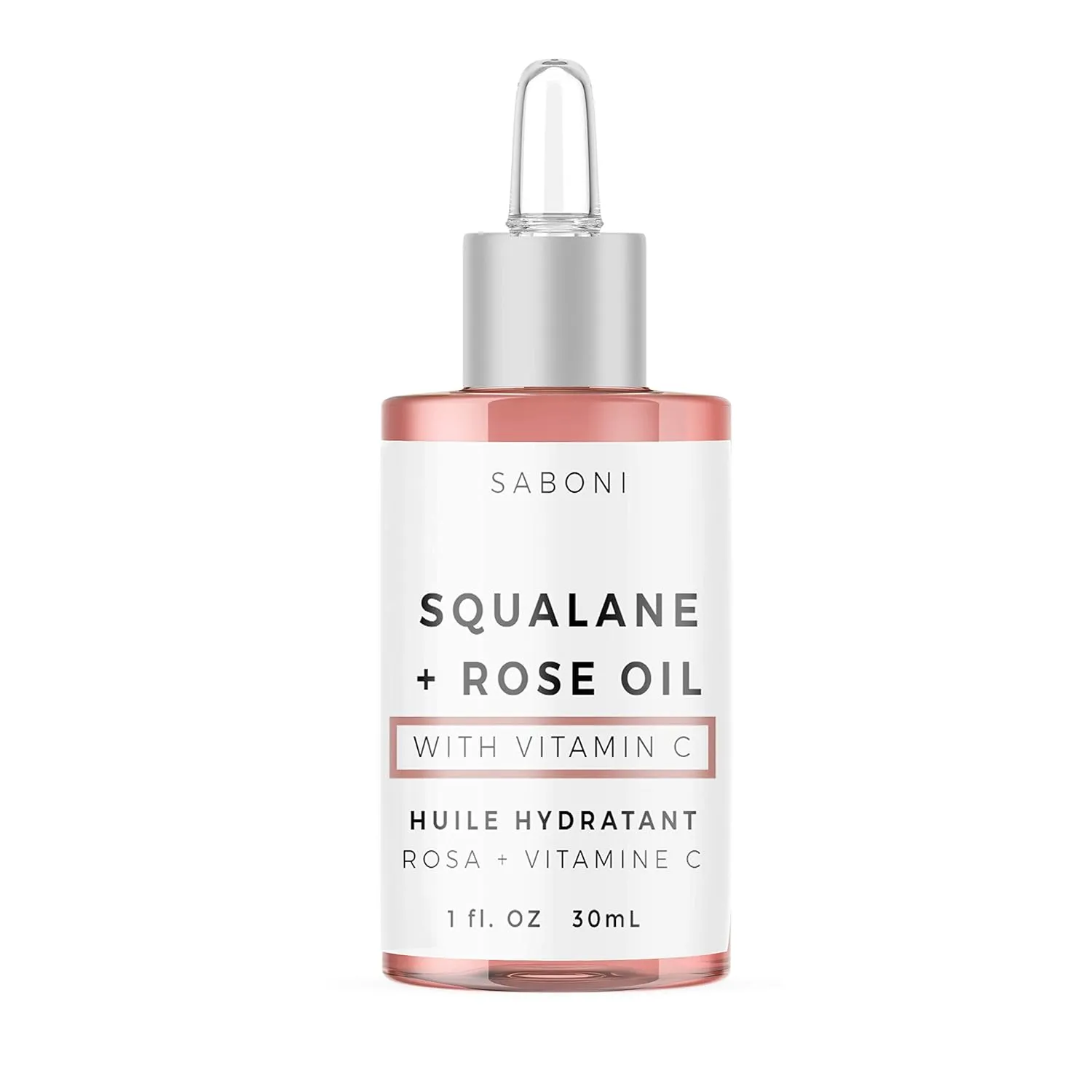 Squalane   Rose Oil with Vitamin C Moisturizing Ant-aging Serum