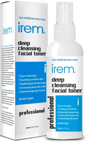 SS Deep Cleansing Facial Toner for All Skin Types - Pore Minimizing, Soothing & Hydrating Contains Witch Hazel, Aloe Vera, Panthenol, Allantoin, Glycolic and More, 100m