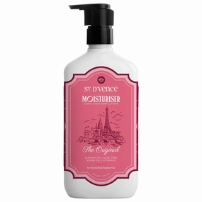 ST. D'VENCE Original Daily Moisturizing Body Lotion with Almond Oil & Aloe Vera for Normal Skin | Paraben & Sulphate Free | 10.14 Fl. oz