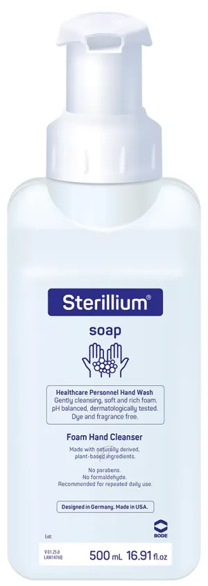 Sterillium© soap Healthcare Hand Cleanser, pH Balanced, Fragrance and Dye Free, 16.91 fl oz (4)