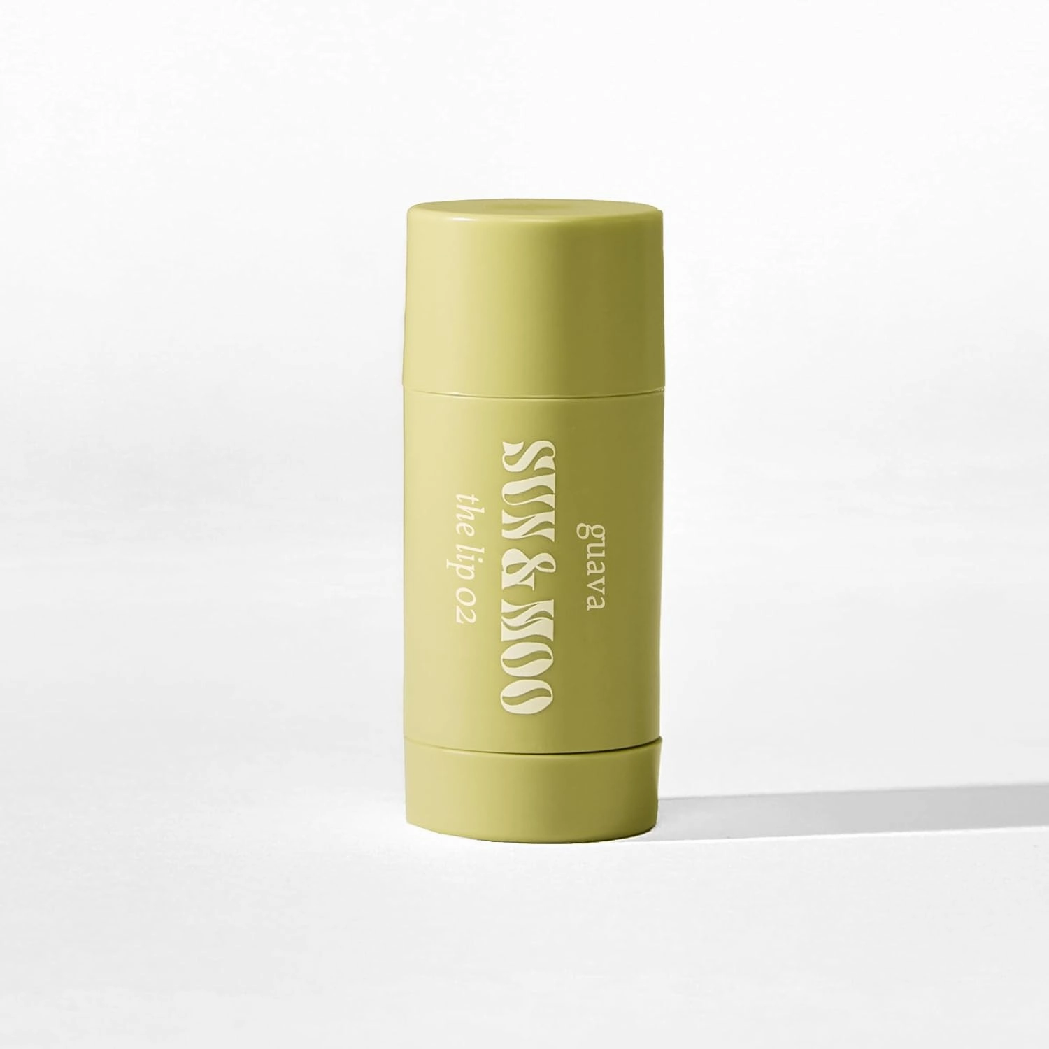 Sun & Moo Guava-Infused Lip Balm, All-Natural, Triple Size, Organic Ingredients