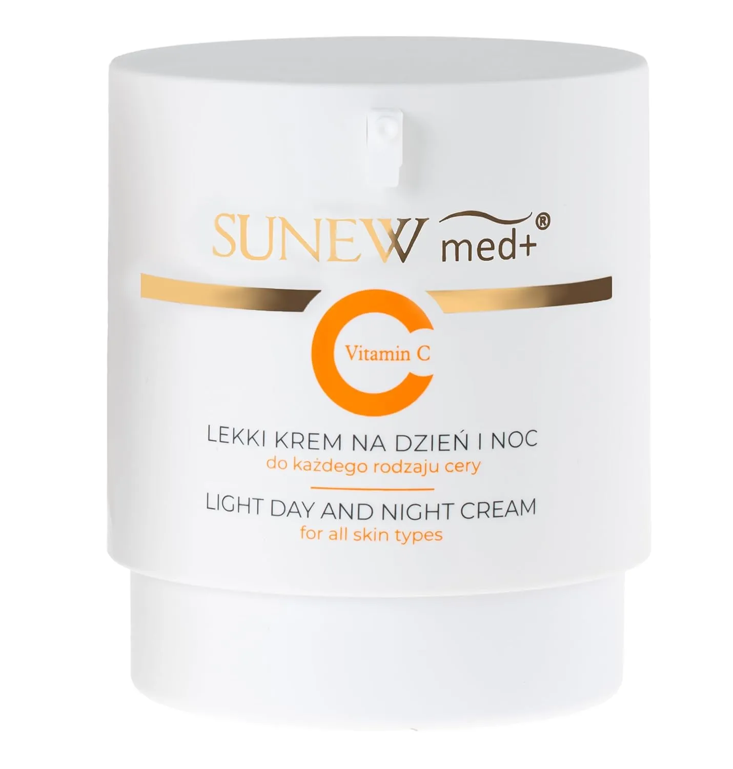 SunewMed  Lightweight Day & Night Cream with Vitamin C, Lightweight Face Cream with Vitamin C for Brightening and Sun Spot Remover 2.82 Ounce