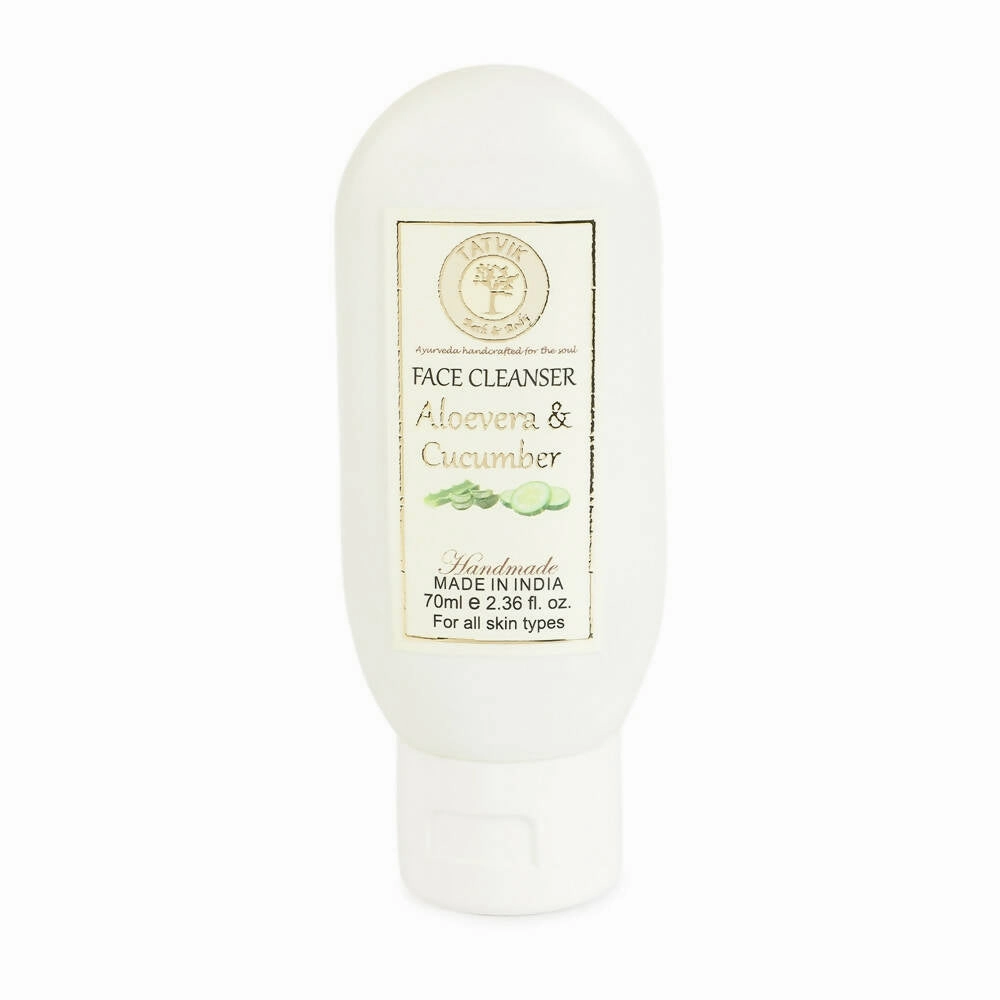 Tatvik Ayurveda Aloevera & Cucumber Face Cleanser