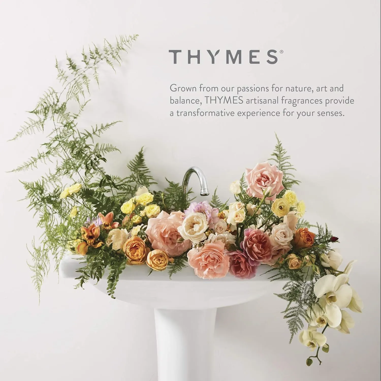 Thymes Body Wash with Pump - Liquid Soap for Bath and Shower - Body Soap - Skin Care - Scented Soap with Notes of Velvety Lavender, Warm Rosewood, Fresh Clary Sage, & Violet (Lavender, 9.25 fl oz)