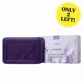 Thymes Lavender Boxed Bar Soap
