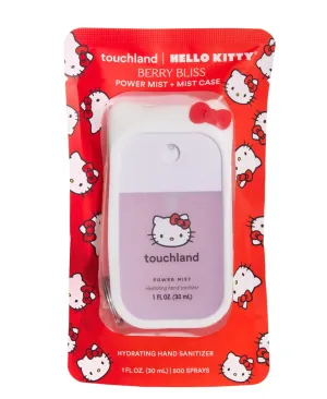 Touchland x Hello Kitty® Hand Sanitizer   Mist Case, Scented & Stylish Hydrating Sanitizer Spray Bundle, Travel Size, Dye Free