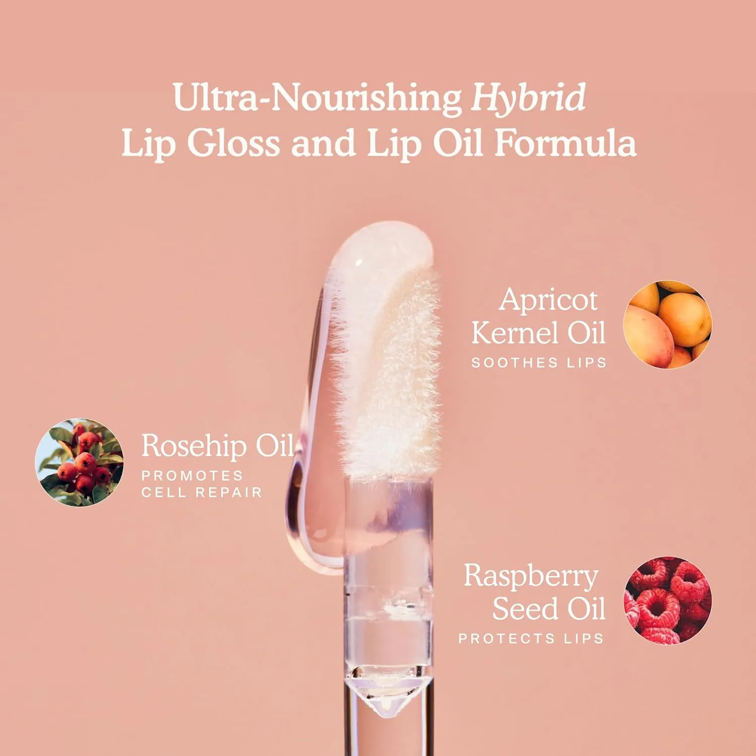 Tower 28 ShineOn Lip Jelly, CHILL, Non-Sticky, Hydrating Vegan Lip Gloss in Clear, Moisturizing Apricot and Raspberry Seed Oil, Clean, Cruelty Free