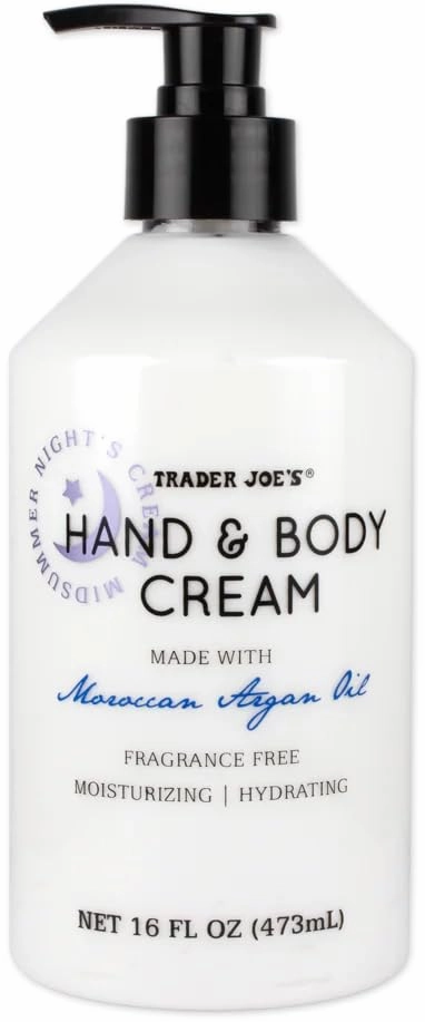 Trader Joe's Hand & Body Cream with Moroccan Argan Oil (1 Qty)