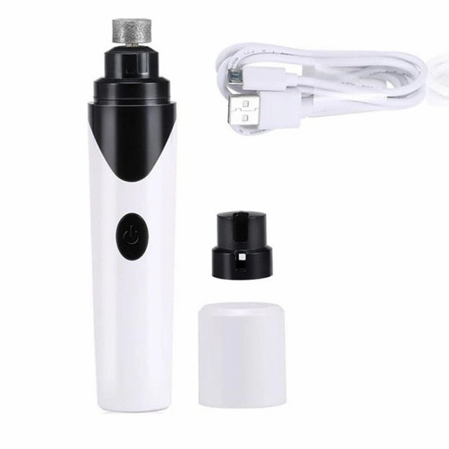 Trimmer Electric Dog Professional service Nail Care Cat Dog Grinder Clipper Cutter Rechargeable USB Grooming Nail Nails Paws Safe Pet Pets