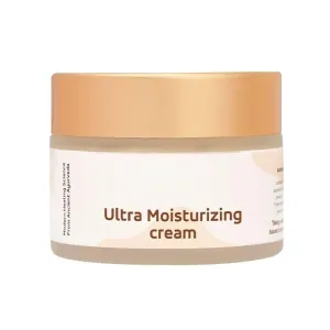 Ultra Moisturizing Cream | Made with Shata Dhauta Ghrita,Rose & Saffron | For Women Men Soft & Supple Skin | For Signs of Aging,Fine lines,Wrinkle Moisturizes & Clear Skin, 40 GM.