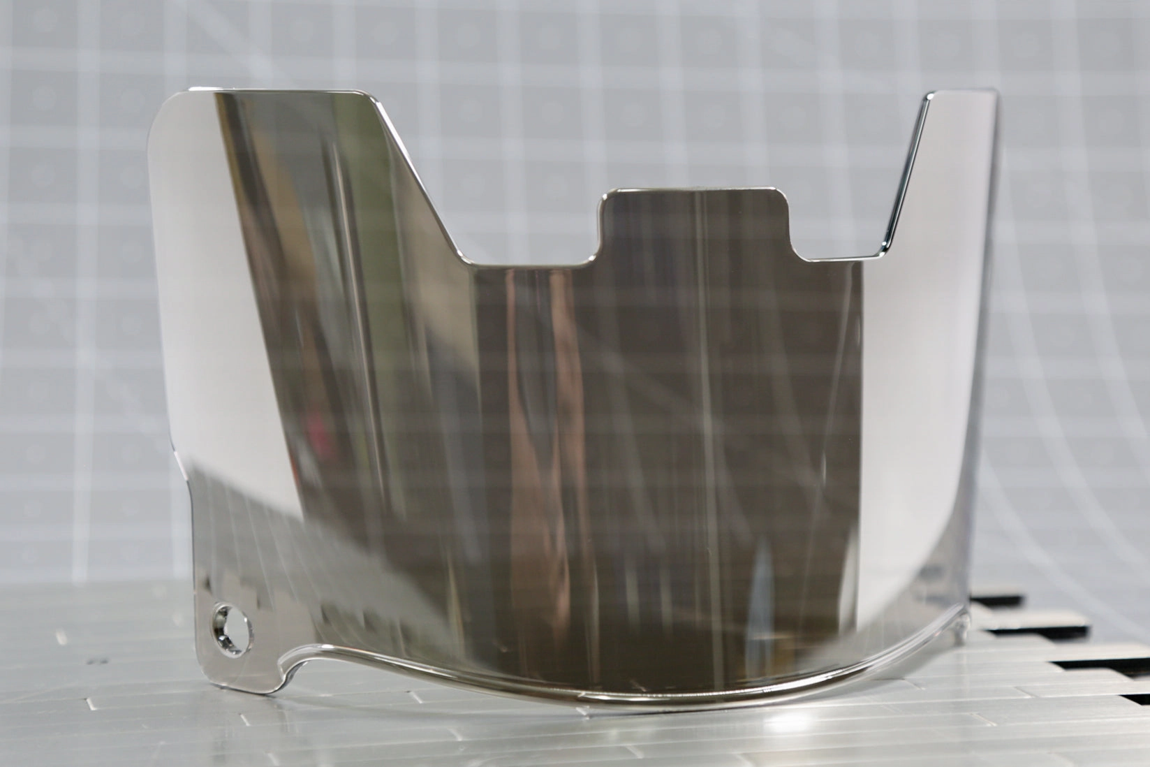 Unbranded Visor - Clear Silver