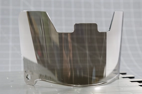 Unbranded Visor - Clear Silver