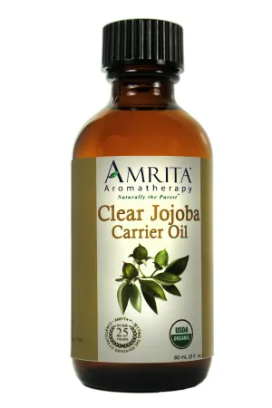USDA Organic Jojoba Oil, Clear - Refined Carrier Oil - A Base Oil for Aromatherapy, Massage, Essential Oils & More - Size: 1-liter
