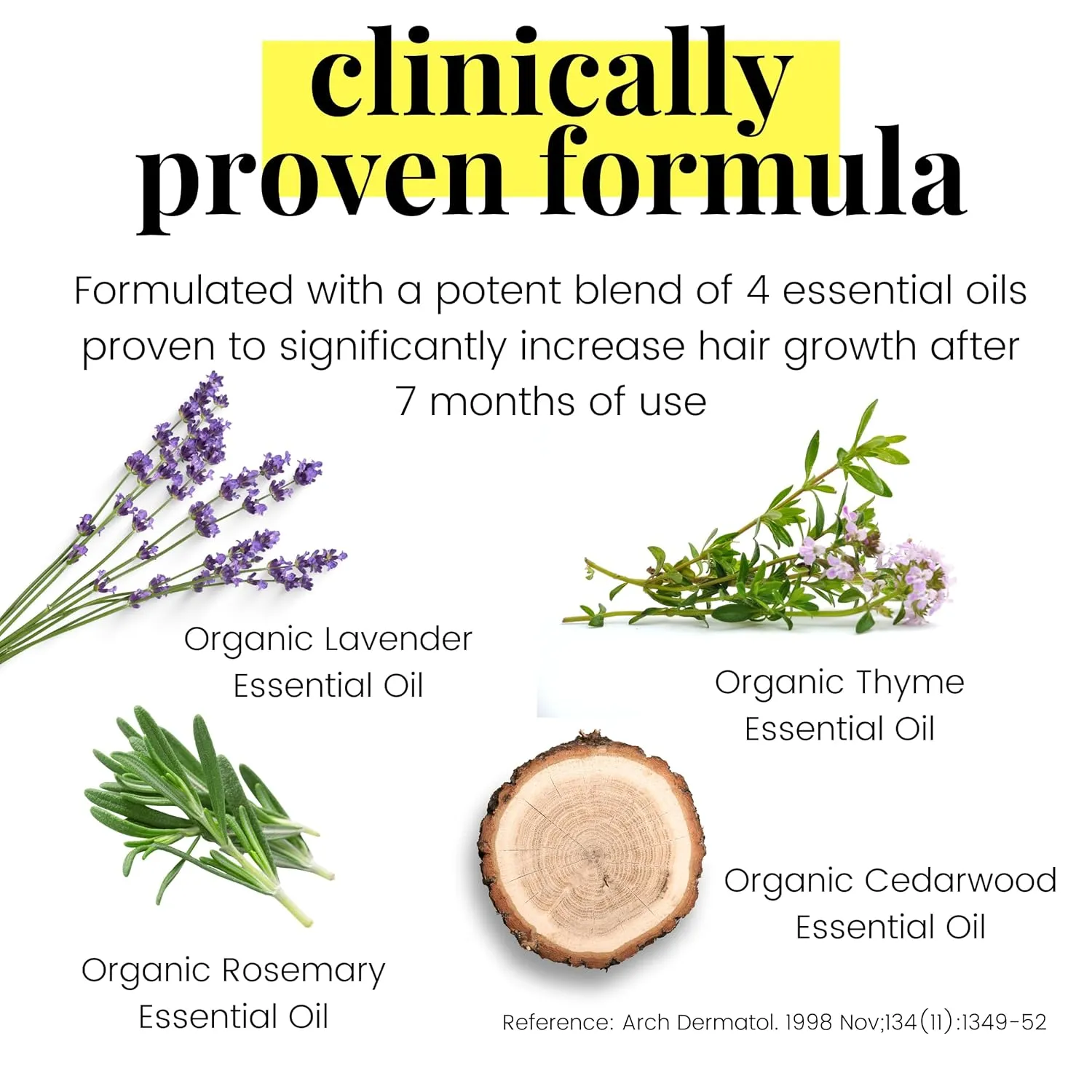 USDA Organic Rosemary Oil for Hair Growth with Castor, Jojoba, Argan, Amla & More by Vegan Mia | Deeply Hydrates & Intense Nourishment for Itchy Scalp, Stubborn Dandruff & Dry Scalp Treatment, 4 Pack