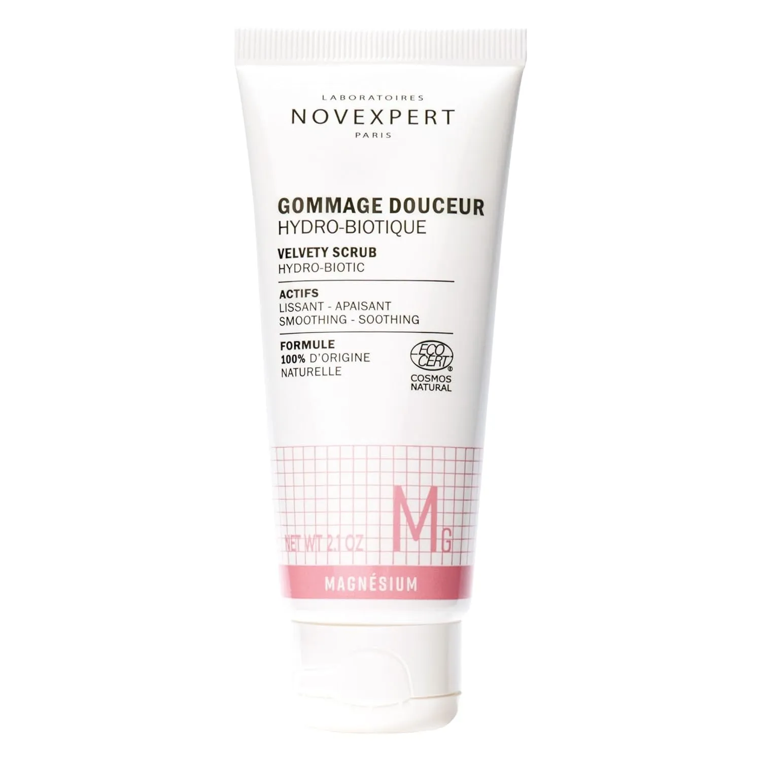 Velvety Scrub Hydro-Biotic - Creamy Texture - Gently Exfoliates Face And Lips - Hydrates And Soothes - Skin Feels Smooth - Hypoallergenic - Vegan - Combination, Normal And Dry Skin - 2 Oz