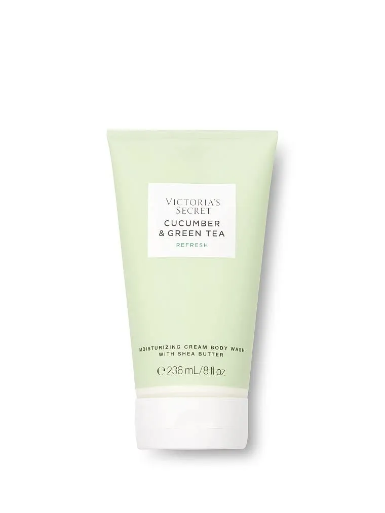 Victoria's Secret Cucumber & Green Tea Cream Body Wash with Shea Butter