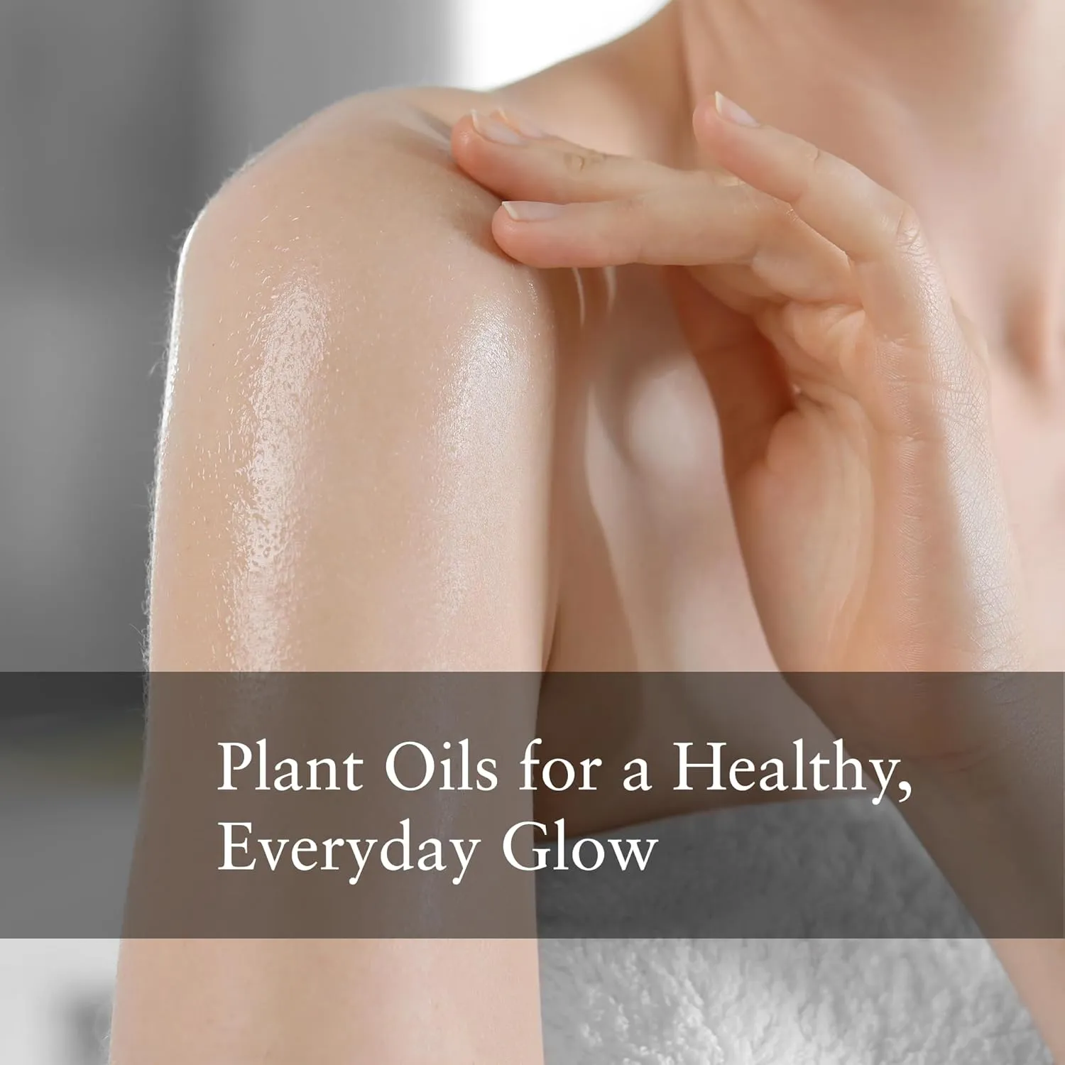 Warm Vanilla Bean Body Oil - Moisturizing Body Oil for Soft, Glowing Skin with Almond & Jojoba Oil (4 fl oz)