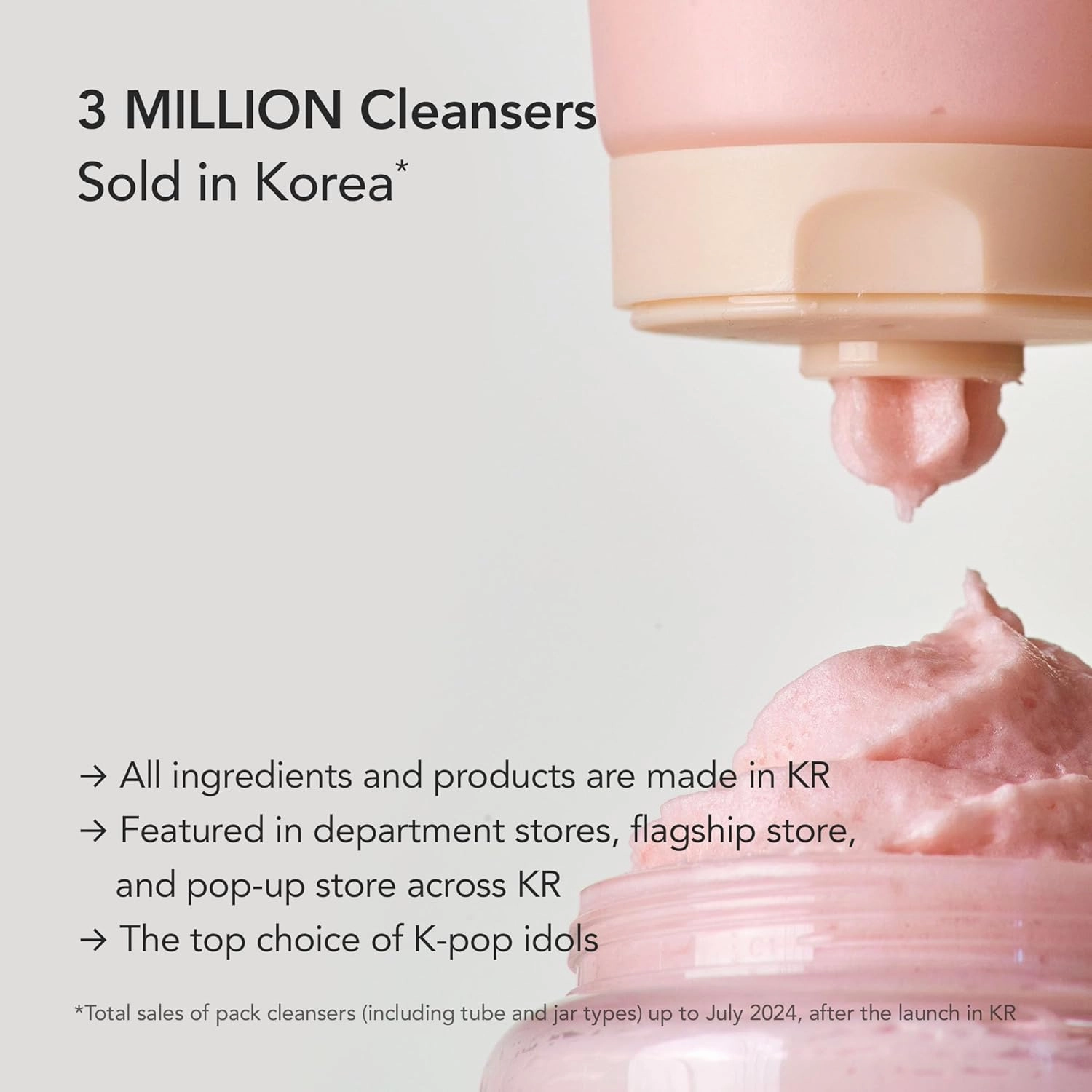 WHIPPED Cream Facial Cleanser Jojovender - Jojoba & Lavender Face Wash - For Redness, Dry Sensitive Skin - Moisturizing Cleanser, Niacinamide, Hyaluronic Acid, Vegan Korean Skincare, 2.8 oz