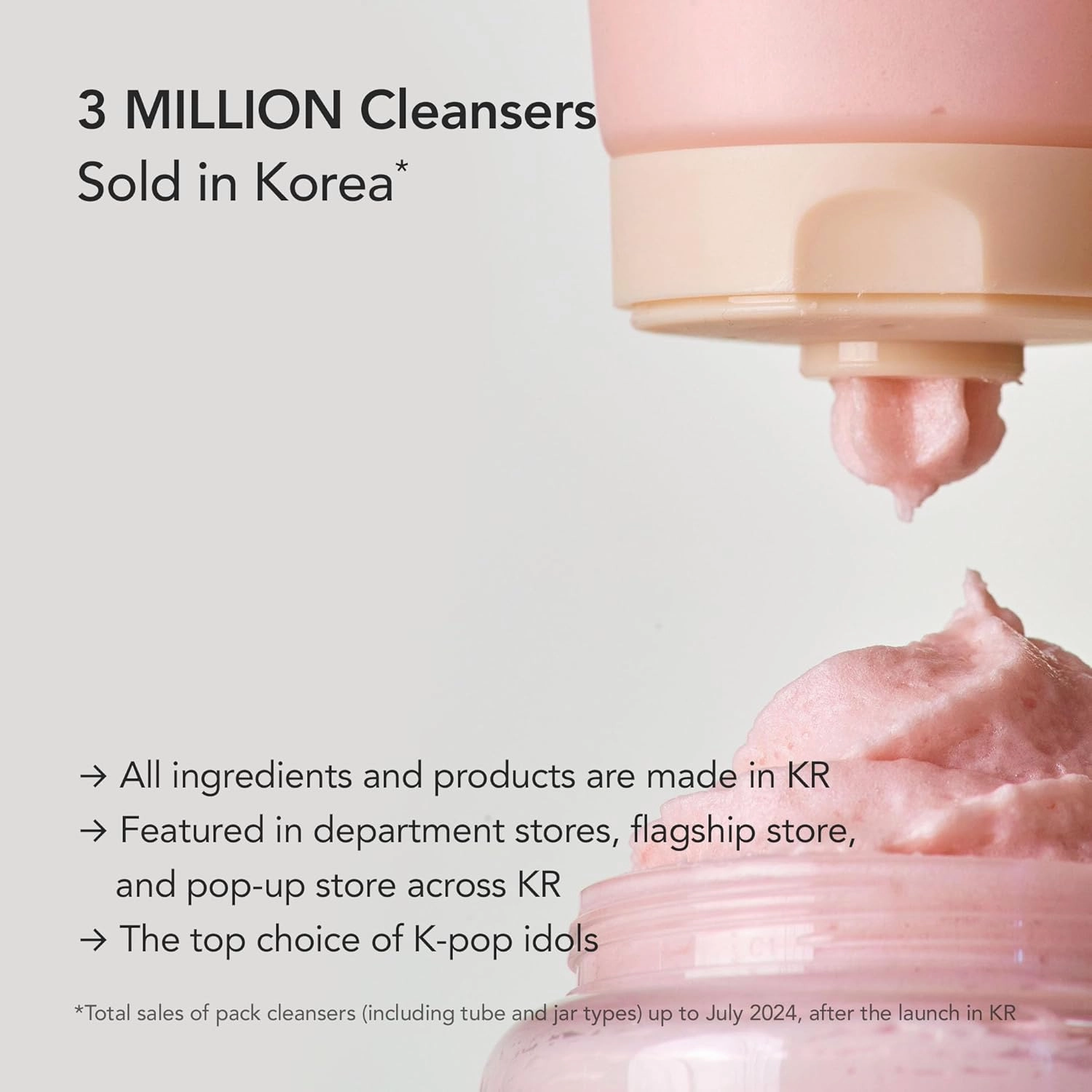 WHIPPED Cream Facial Cleanser Jojovender - Jojoba & Lavender Face Wash - For Redness, Dry Sensitive Skin - Moisturizing Cleanser, Niacinamide, Hyaluronic Acid, Vegan Korean Skincare, 4.5 oz