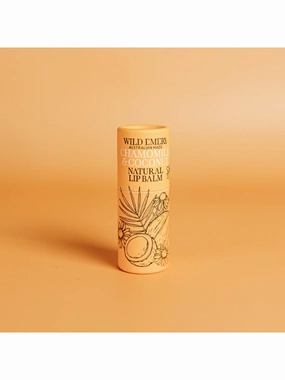 Wild Emery Chamomile & Coconut Natural Lip Balm 10g