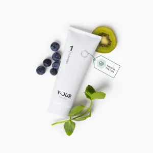 Y’OUR Purifying Cleanser: Moisturizing Face Wash & Gentle Daily Exfoliating Cleanser; Removes Makeup, Hypoallergenic, Fragrance-Free. Made in USA. Suitable for All Skin Types